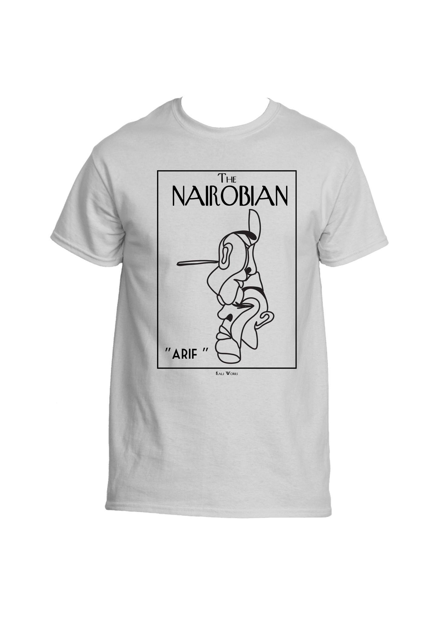 The Nairobian ARIF Tee (White)