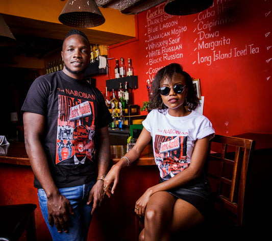 The Nairobian Electric Avenue Tee (Black)