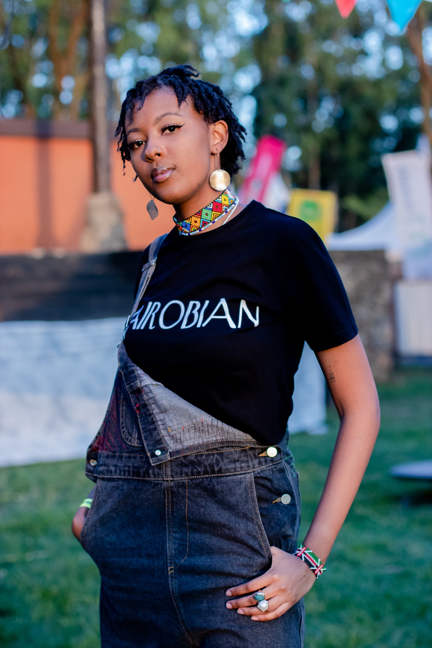 Plain Nairobian (Black) Tee