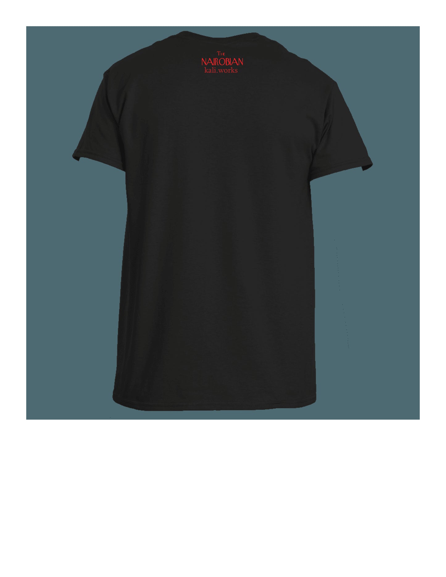 The Nairobian Electric Avenue Tee (Black)
