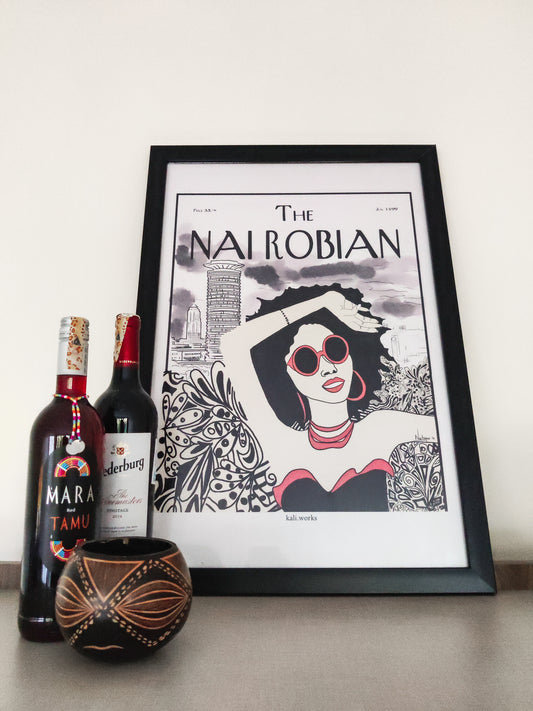 The Nairobian Ishara Artprint