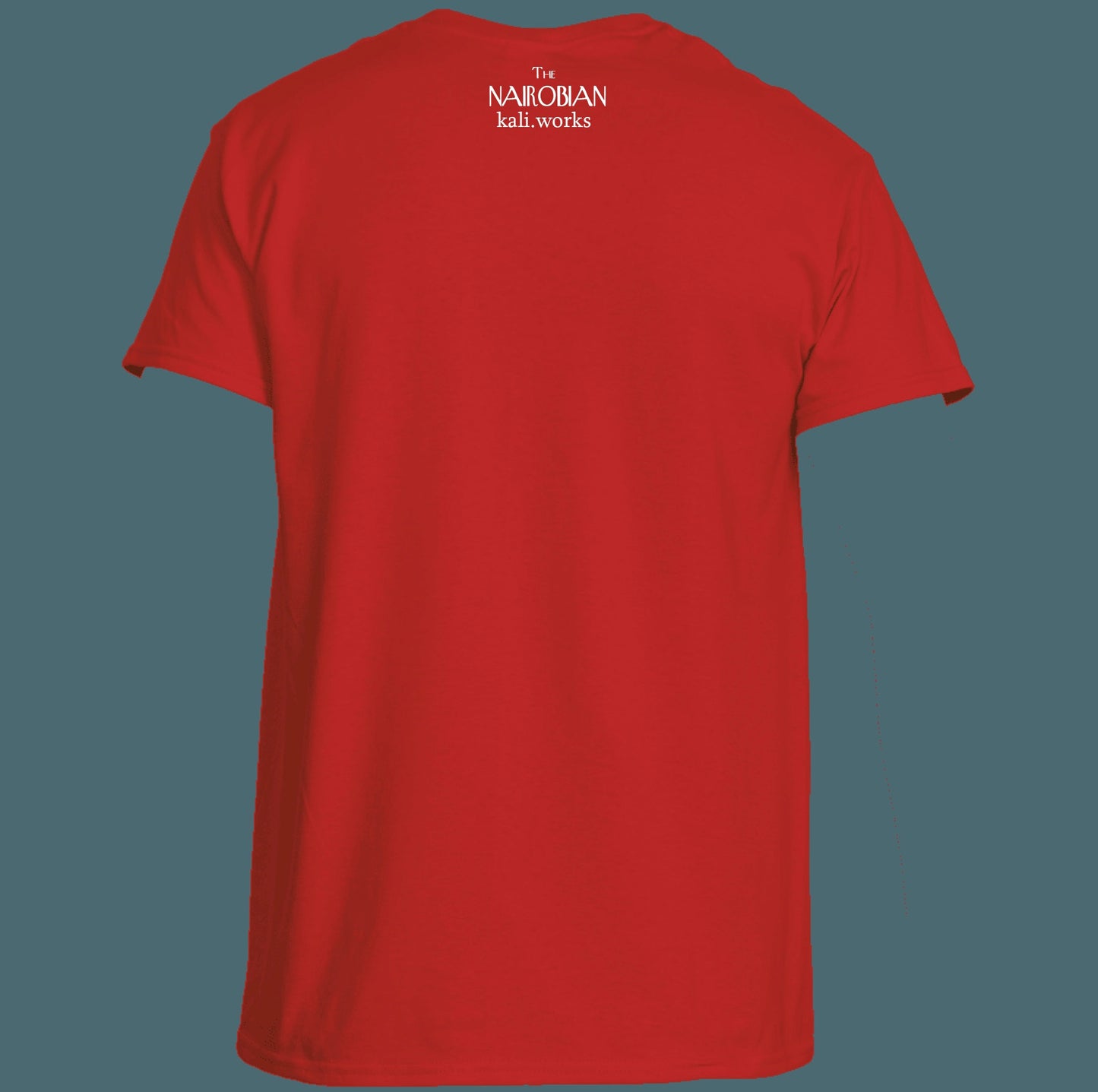 The Nairobian Electric Avenue Tee (Red)