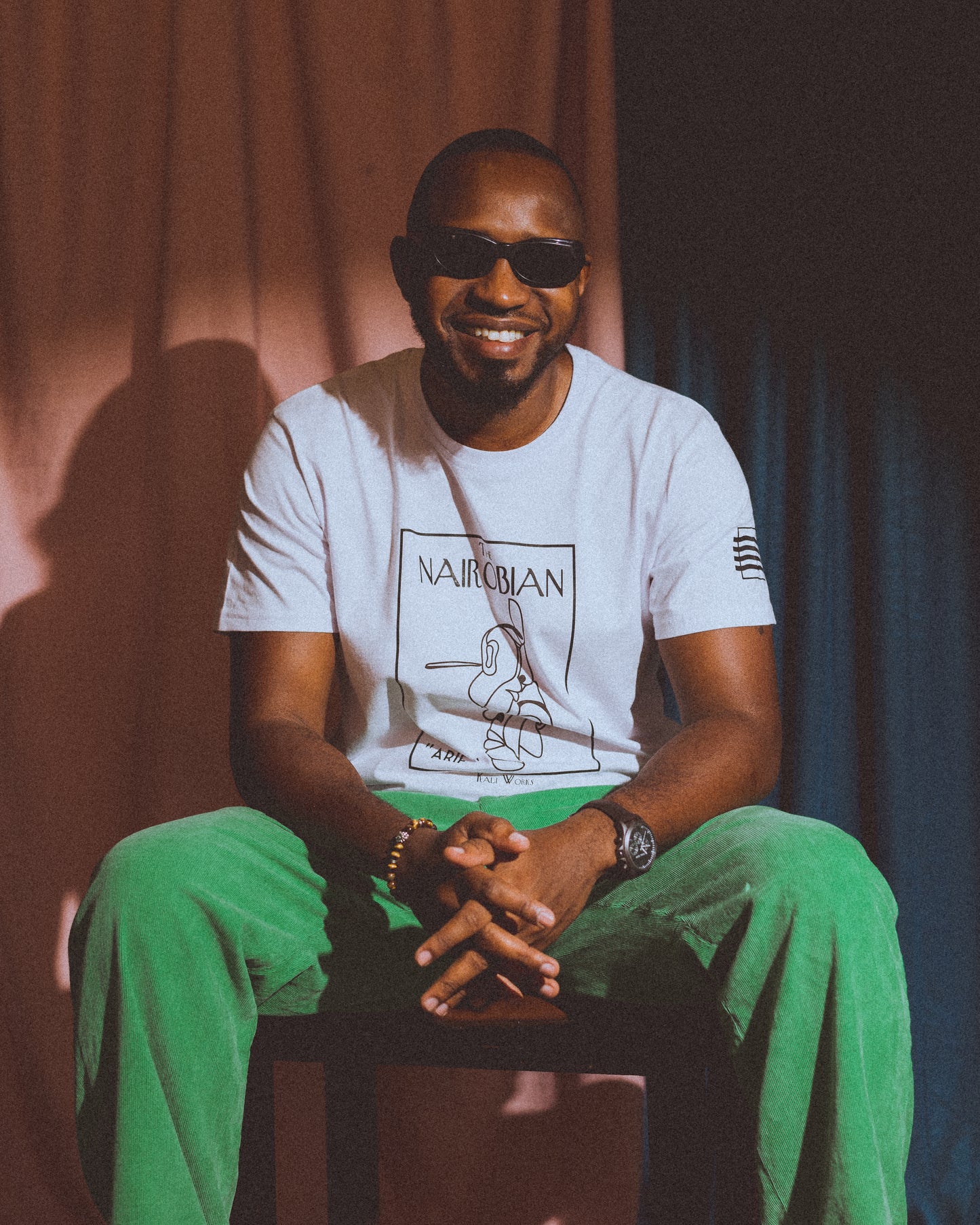 The Nairobian ARIF Tee (White)