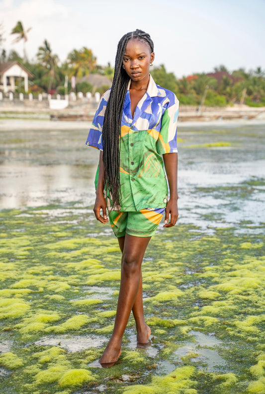 NGONG' Short Sleeve Set - Shirt Only