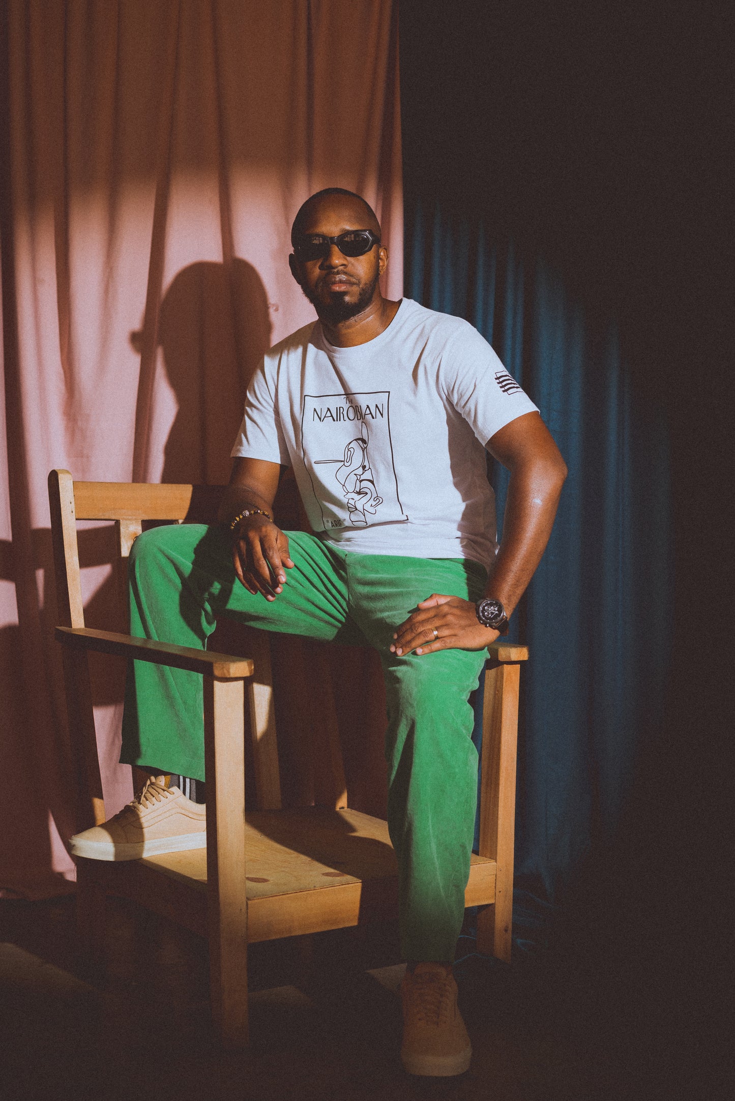 The Nairobian ARIF Tee (White)