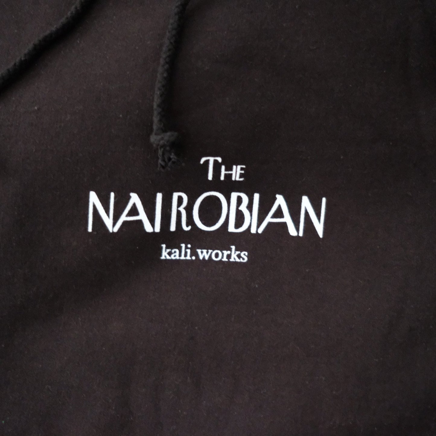 The Nairobian Black hoodie
