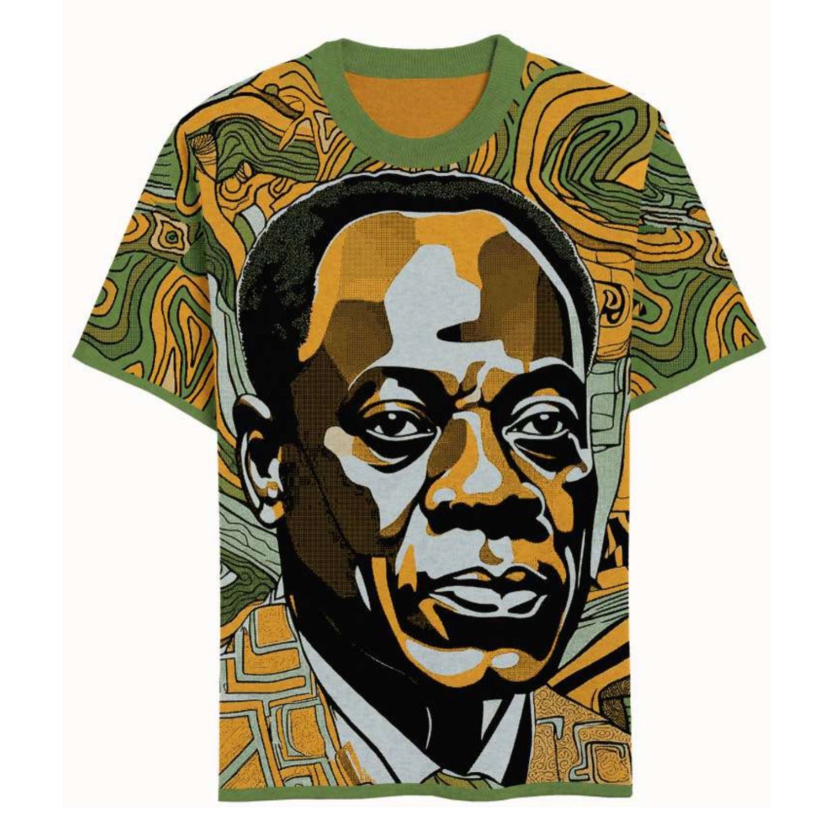 KWAME NKRUMAH Knitted T-Shirt