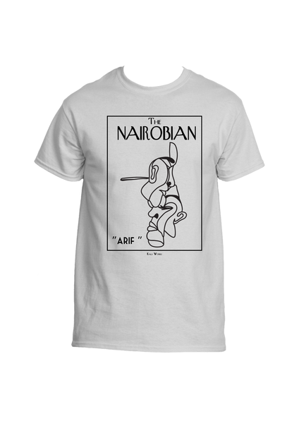 The Nairobian ARIF Tee (White)