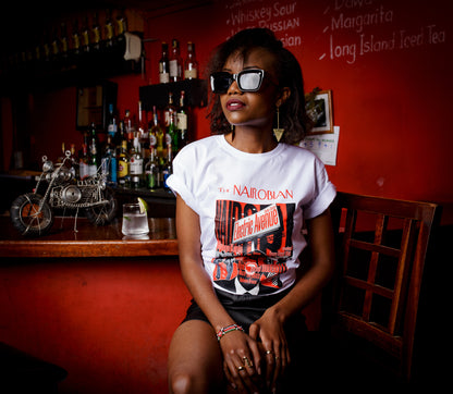 The Nairobian Elecrtic Avenue Tee (White)