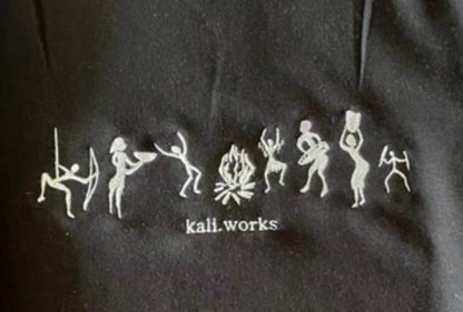 Cave Painting Sweatshirt (Black)