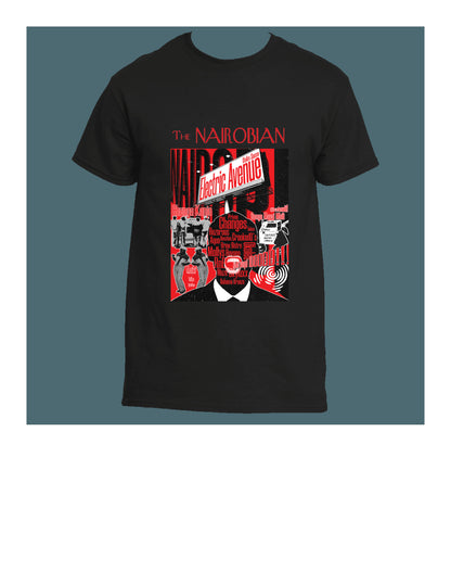 The Nairobian Electric Avenue Tee (Black)