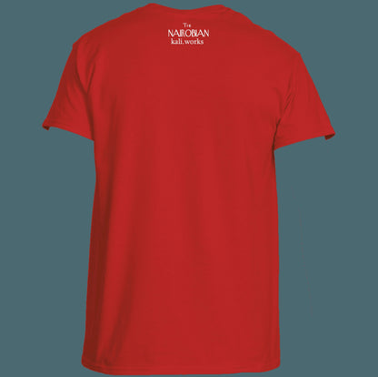 The Nairobian Electric Avenue Tee (Red)