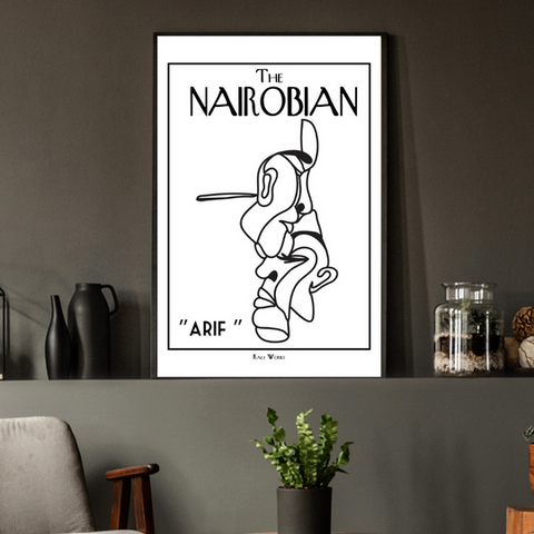 The Nairobian ARIF Artprint