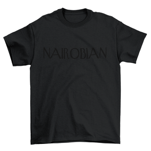 Black NAIROBIAN Tee (Black)